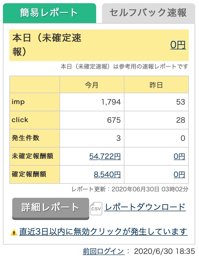 A8-2020-06-30 発生報酬
