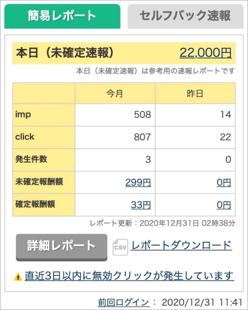 A8-2020-12-31 発生報酬