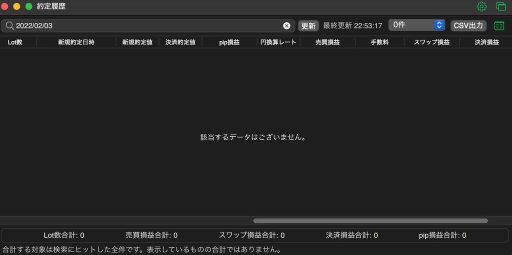 64日目-売買実績