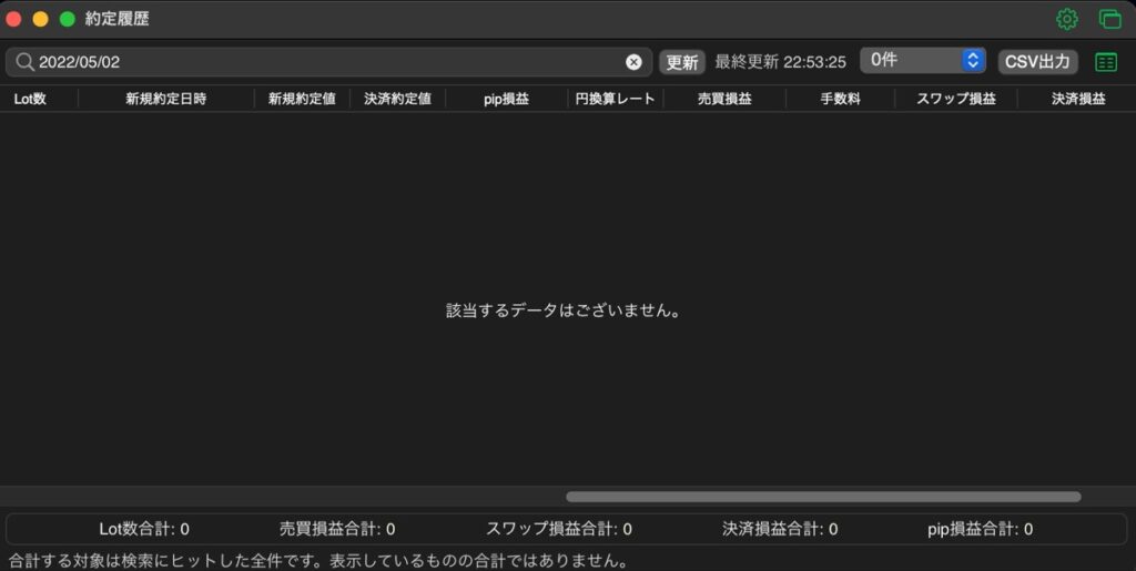152日目-売買実績