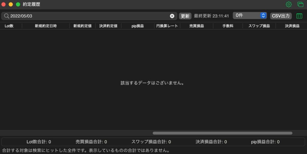 153日目-売買実績